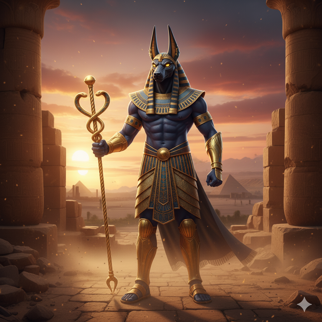 anubis, dieu égyptien
